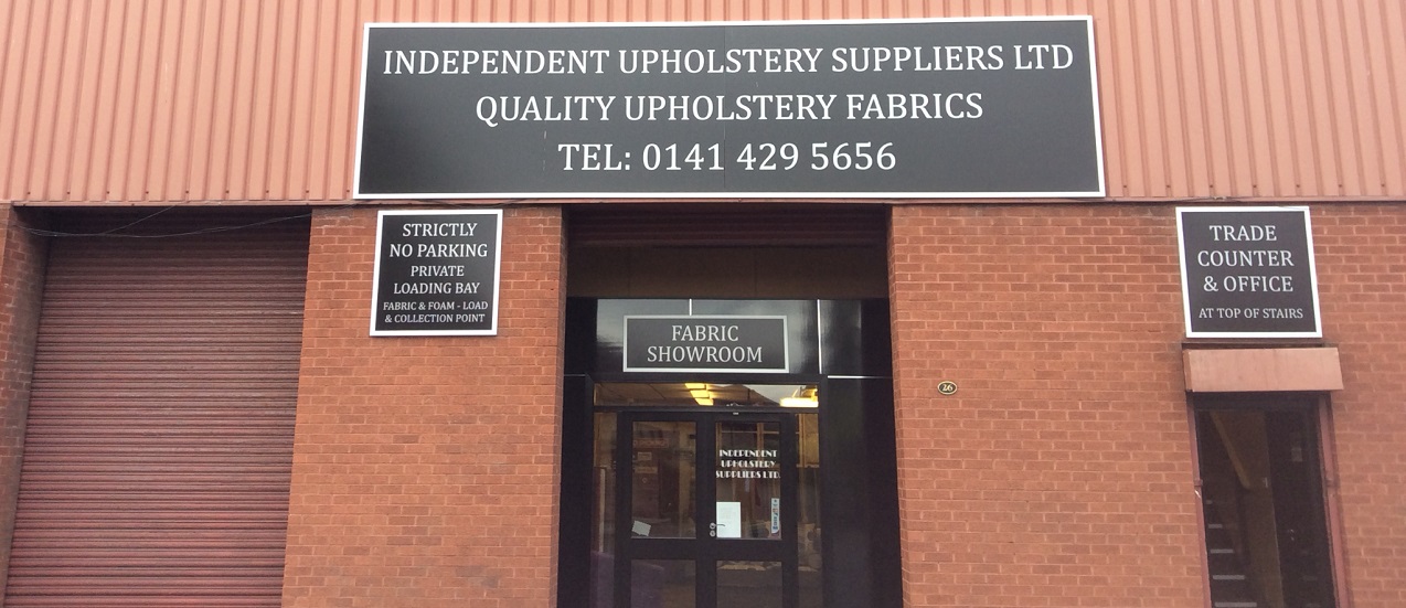 Independent Upholstery Suppliers Limited Upholstery fabric UK Scotland  England Wales Glasgow Lanarkshire Edinburgh